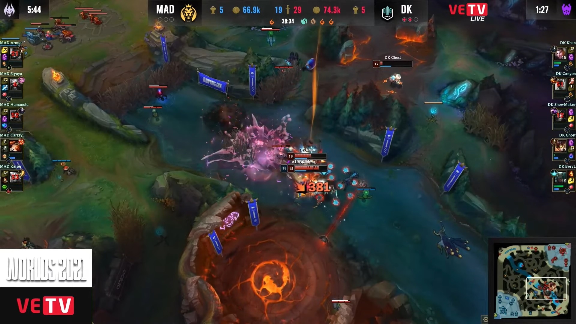 DWG KIA vao ban ket Chung ket The gioi anh 3