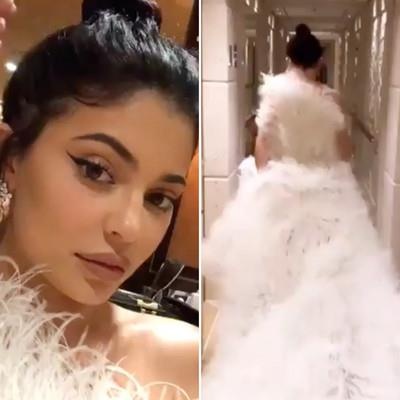Kylie Jenner mac vay 500 trieu dong tai sinh nhat anh 1