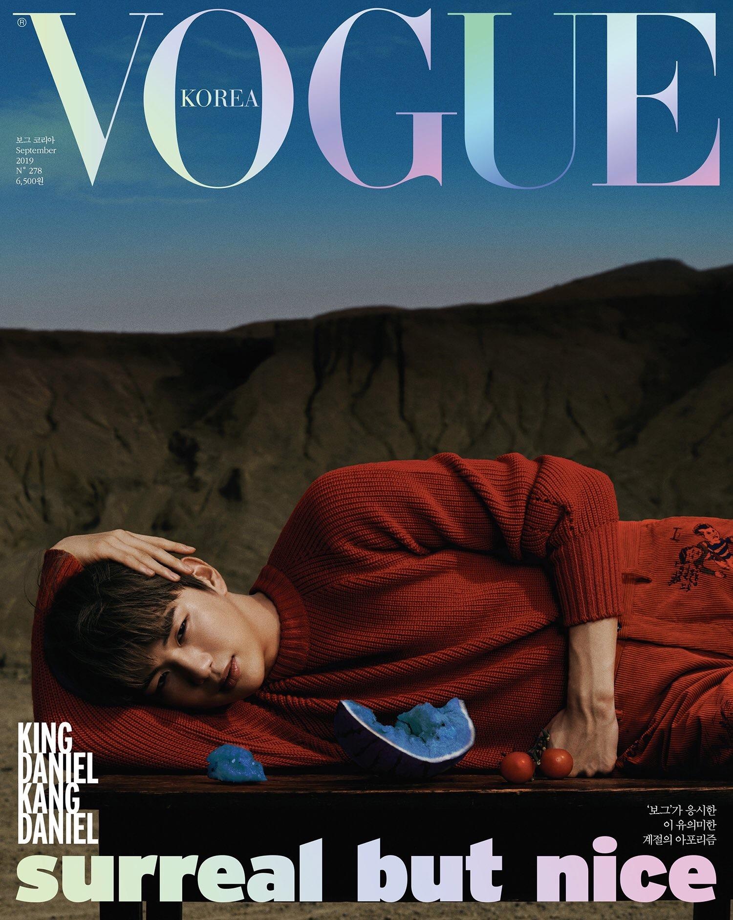 Kang Daniel xuất hiện trên tạp chí Vogue ảnh 2 Kang Daniel xuat hien tren tap chi Vogue anh 2