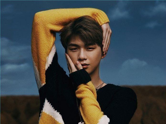 Kang Daniel tao dang kho hieu tren tap chi Vogue Han Quoc hinh anh