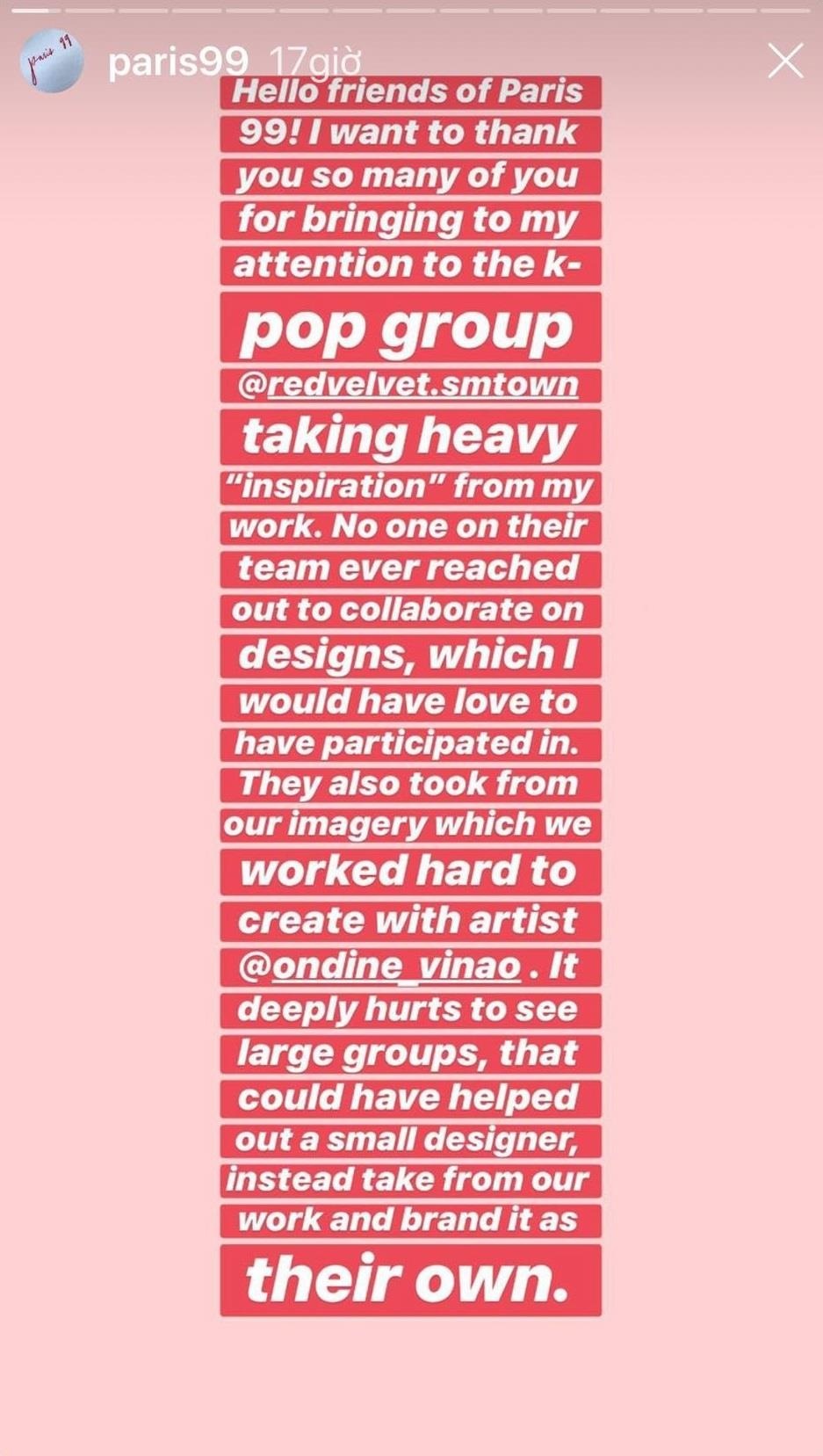 Red Velvet bị tố đạo nhái trang phục ảnh 1 Red Velvet bi to dao nhai trang phuc anh 1