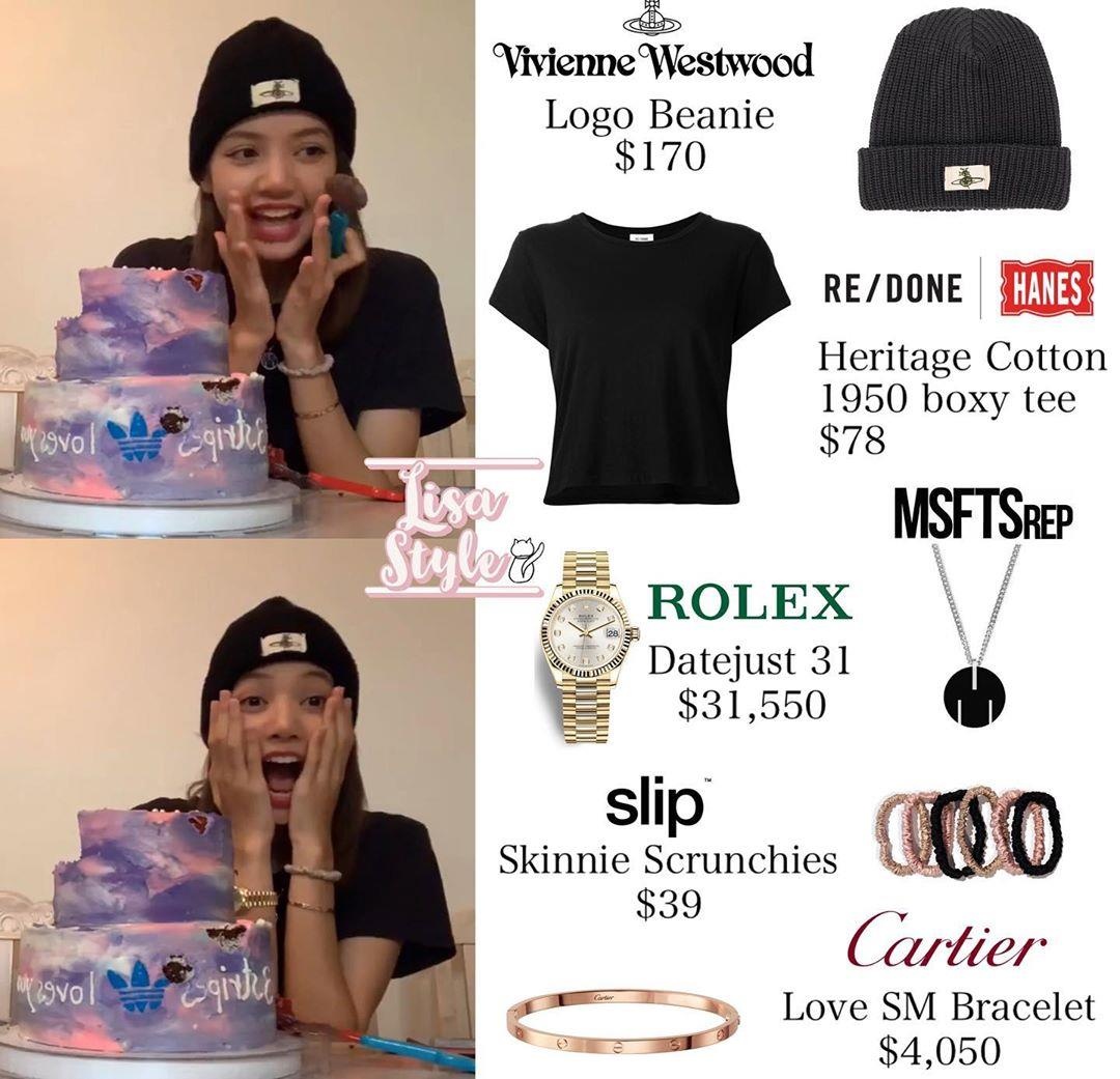 Lisa Blackpink mặc đồ đắt tiền ảnh 2 Lisa Blackpink mac do dat tien anh 2