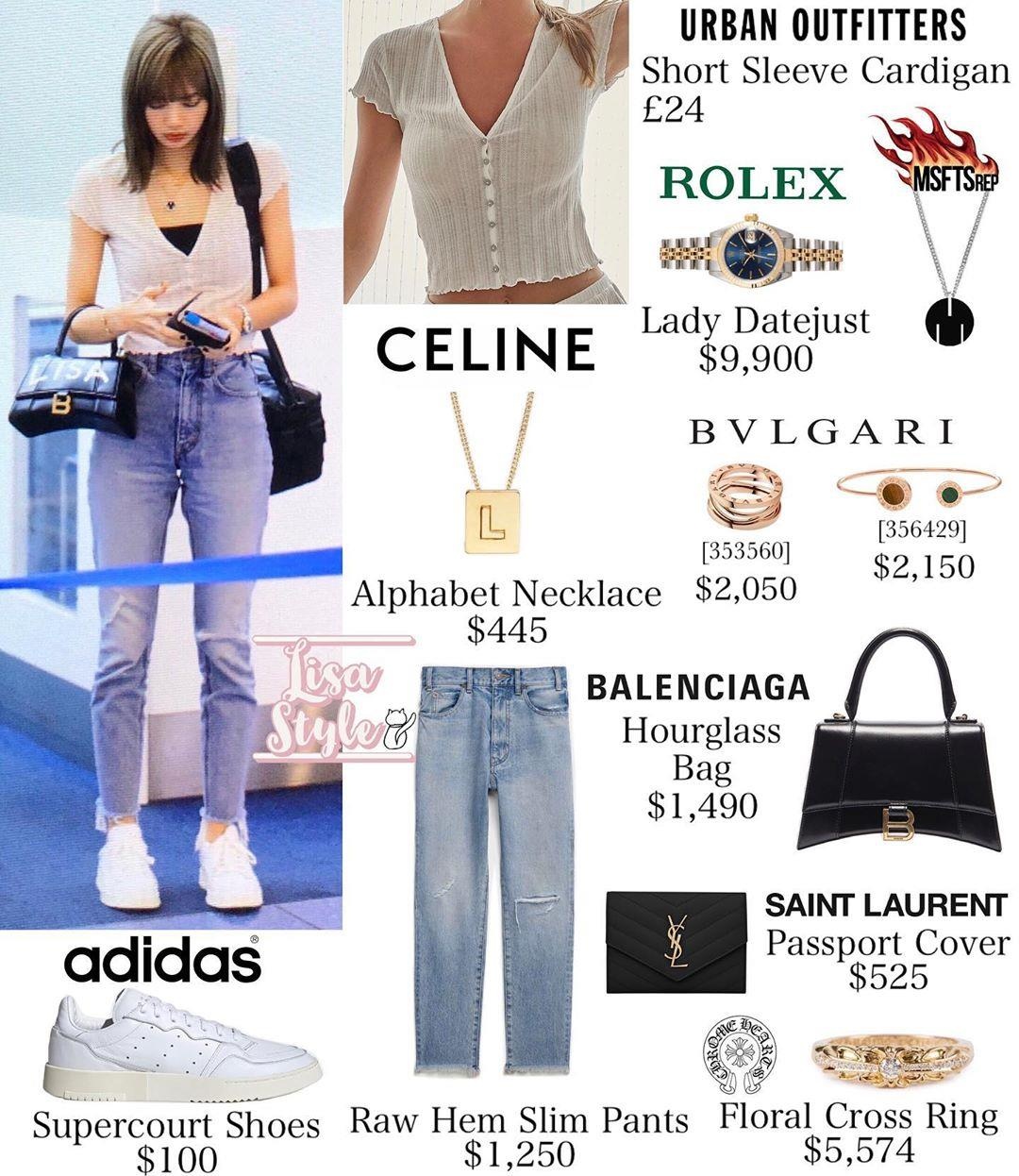 Lisa Blackpink mặc đồ đắt tiền ảnh 4 Lisa Blackpink mac do dat tien anh 4
