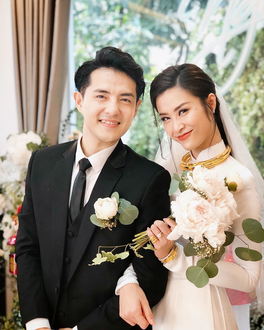 Dam cuoi Dong Nhi Ong Cao Thang anh 1