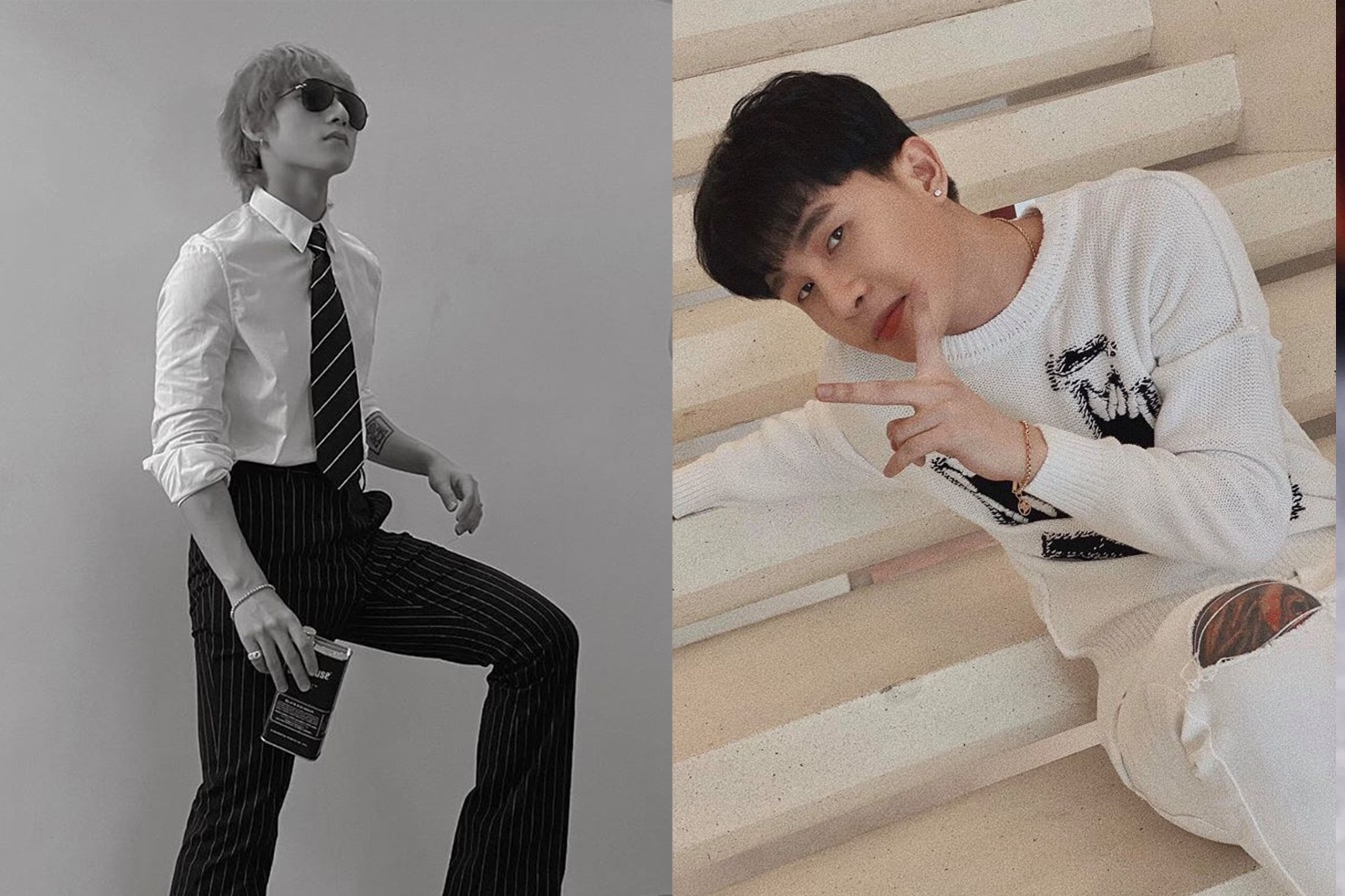 Son Tung dien do nhu mau CELINE, Jack mac quan rach ho hinh xam hinh anh