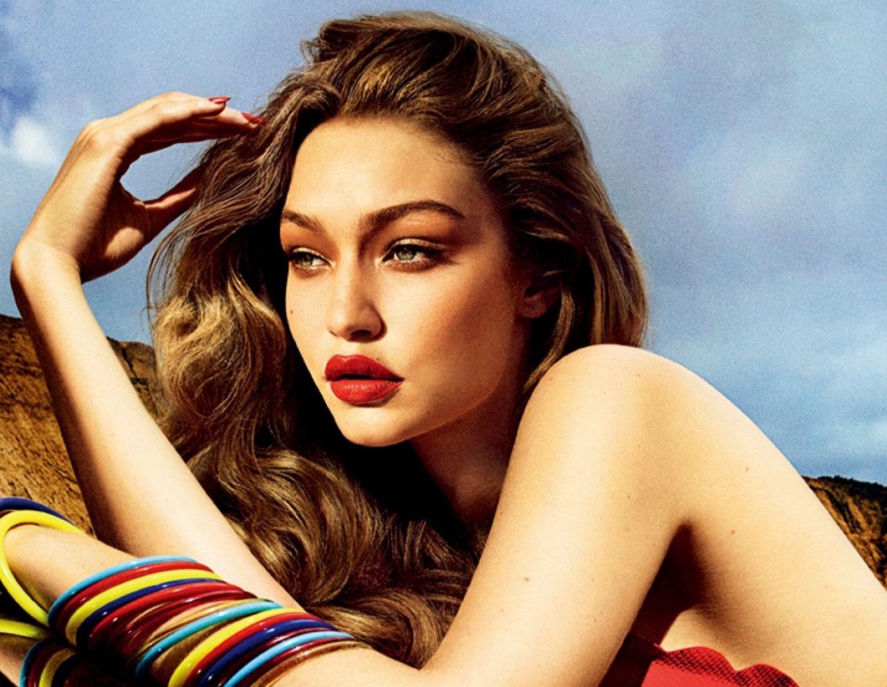 Gigi Hadid co bau anh 4