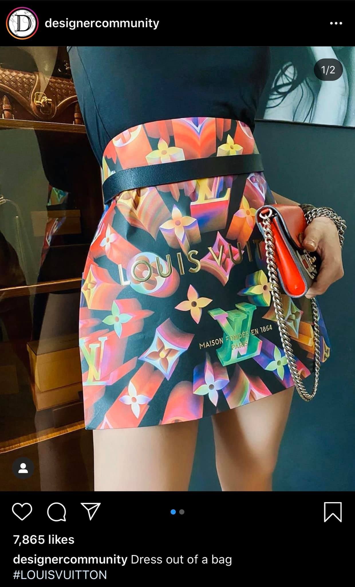 Kỳ Duyên làm váy từ túi ảnh 4 Ky Duyen lam vay tu tui anh 4