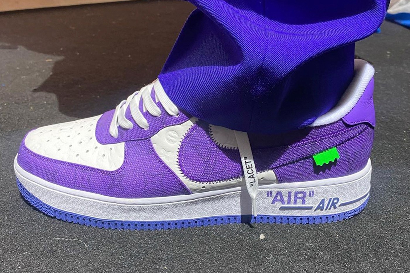 Louis Vuitton x Nike Air Force 1 ảnh 2 Louis Vuitton x Nike Air Force 1 anh 2