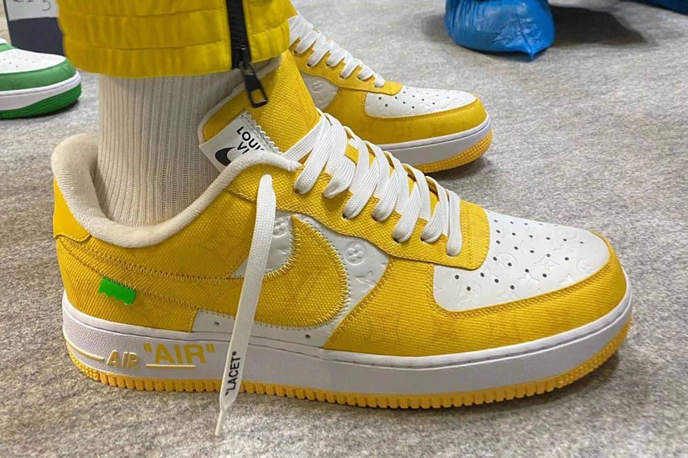 Louis Vuitton x Nike Air Force 1 ảnh 1 Louis Vuitton x Nike Air Force 1 anh 1