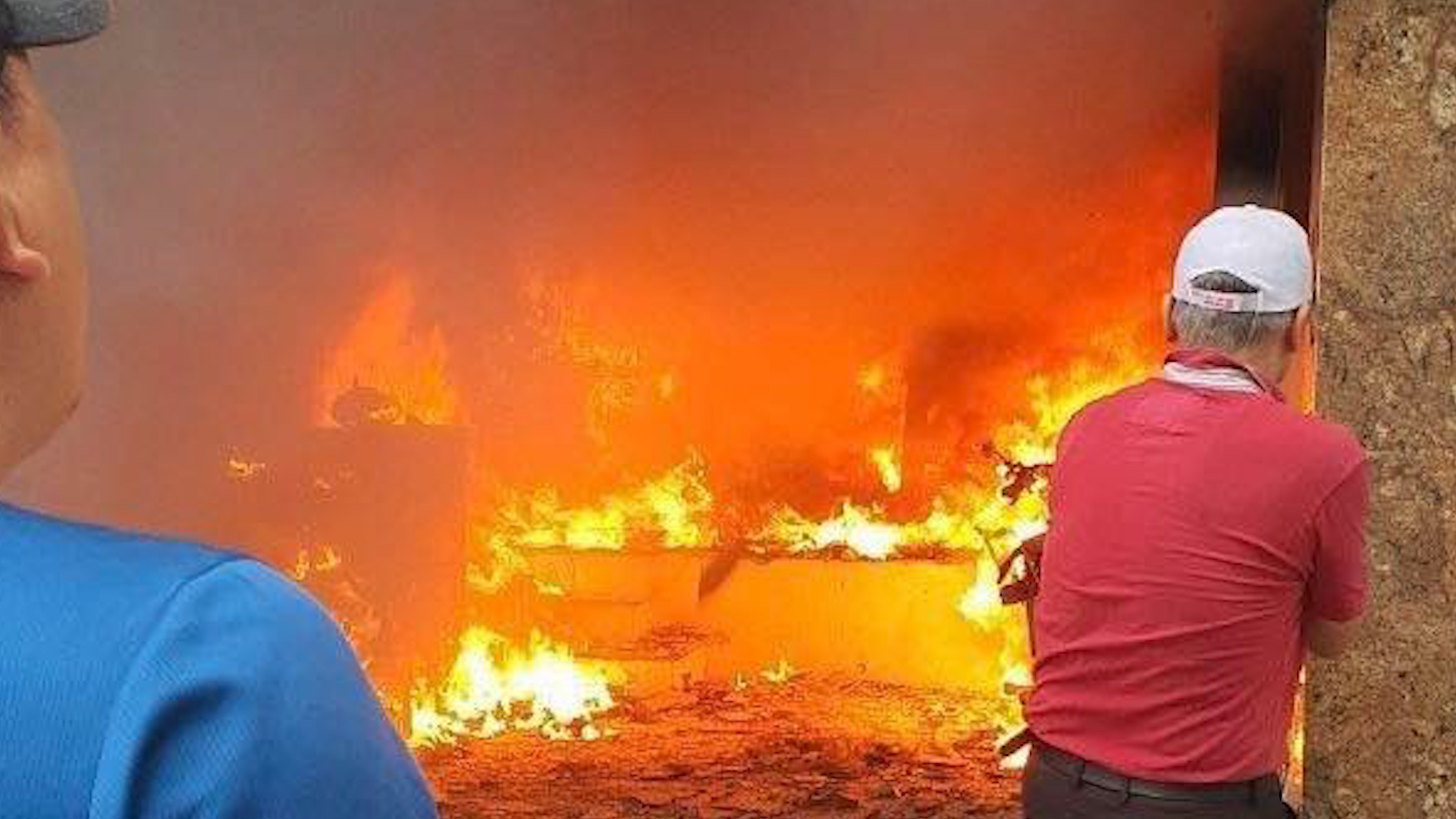 Hien truong vu chay lam 4 ba chau tu vong o Ha Noi hinh anh