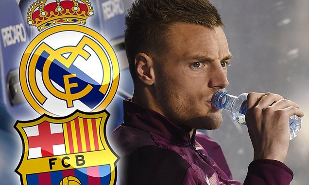 Barca va Real cu nguoi theo doi Jamie Vardy hinh anh