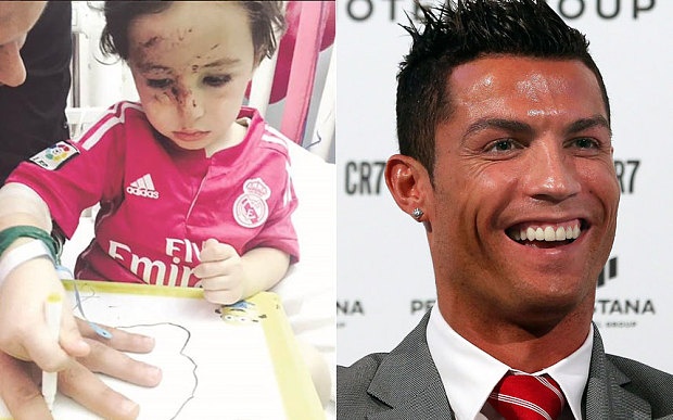 Nan nhan vu danh bom khoc nuc no khi gap Ronaldo hinh anh