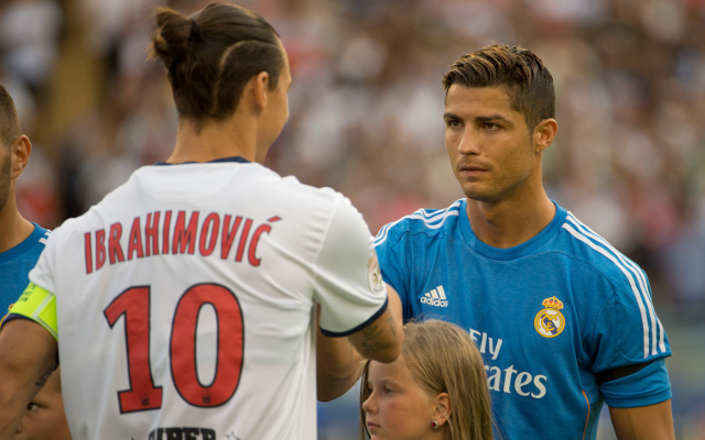 Ronaldo va Ibra - hai ngoi sao ngao man hang dau chau Au hinh anh