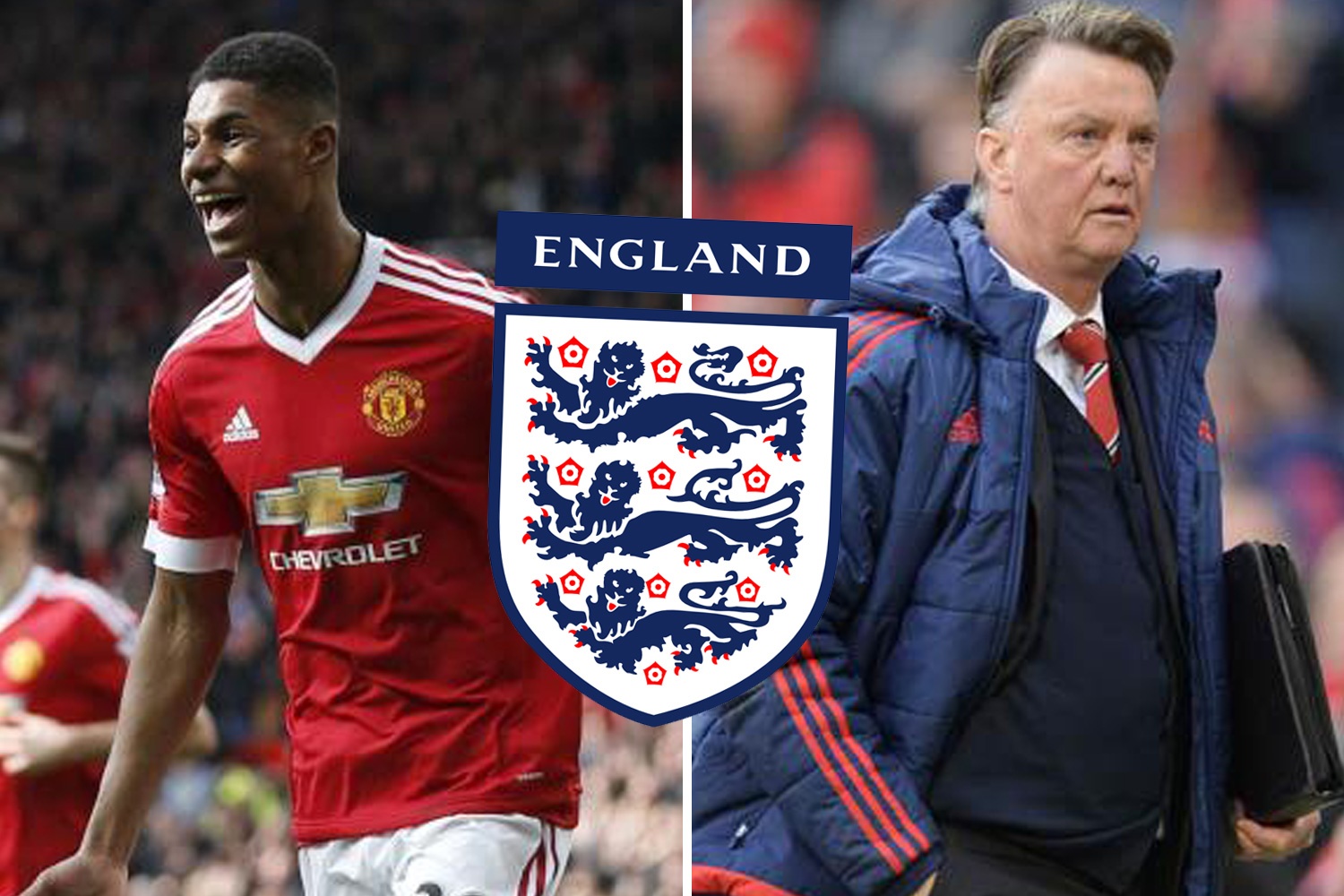 Van Gaal phụ công Rashford ảnh 1 Van Gaal phu cong Rashford anh 1