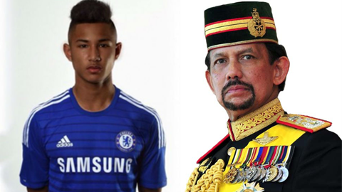 Chau ruot Quoc vuong Brunei gia nhap Leicester hinh anh