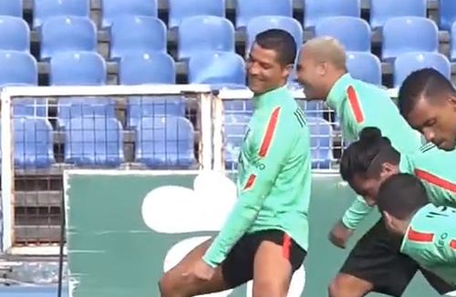 Ronaldo nhay sexy hinh anh