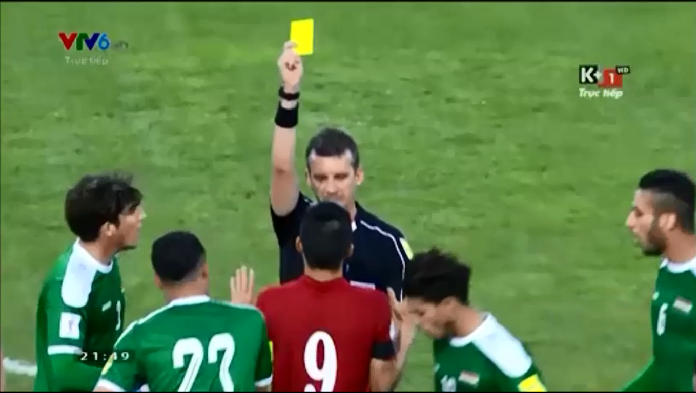 Cong Vinh danh nguoi cau thu Iraq hinh anh