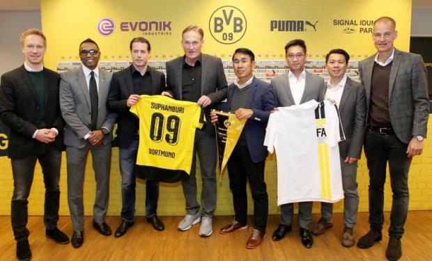 đội bóng Thái Lan hợp tác với Dortmund ảnh 1 doi bong Thai Lan hop tac voi Dortmund anh 1
