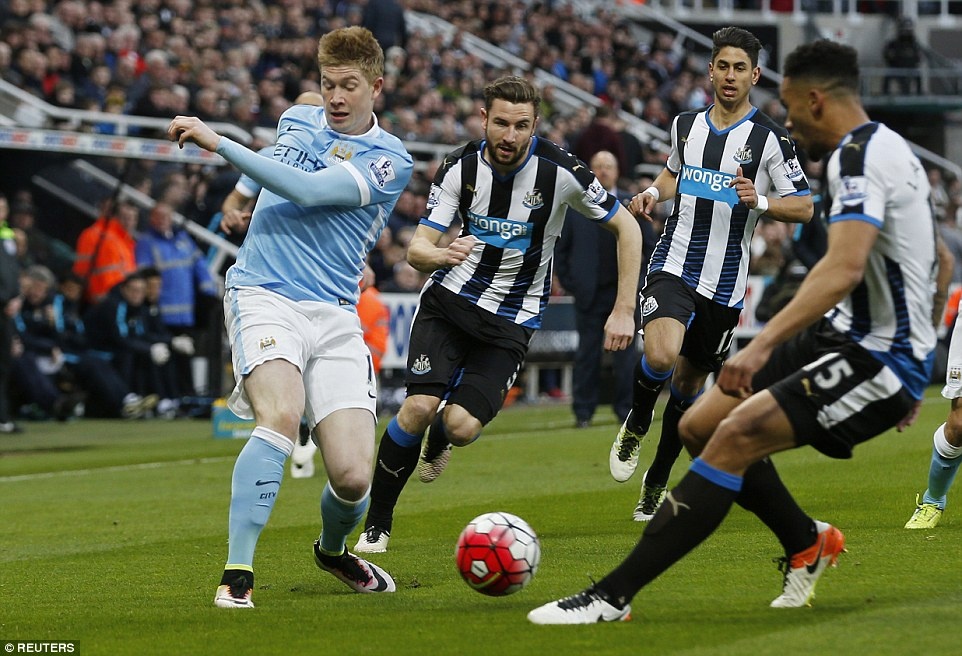 Newcastle vs Man City anh 1
