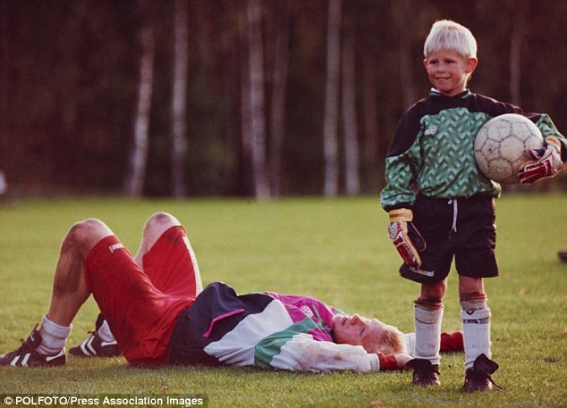 cha con Schmeichel ảnh 6 cha con Schmeichel anh 6