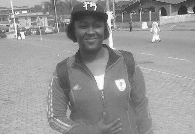 Nu thu mon dot quy trong luc khoi dong hinh anh