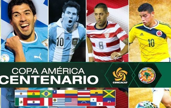 Lich thi dau Copa America phien ban ky niem 100 nam hinh anh