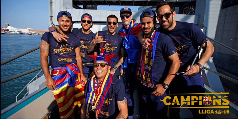 Toan canh le dieu hanh an mung cua Barcelona hinh anh