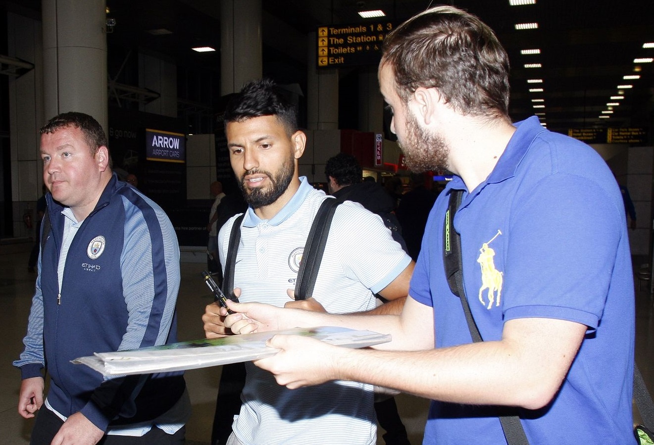 Aguero hoc hac tro ve tu Trung Quoc hinh anh