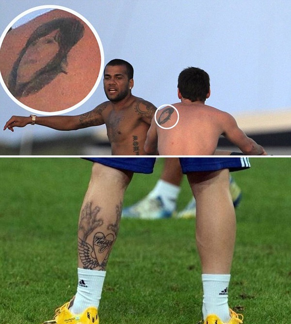 ý nghĩa hình xăm của Messi ảnh 1 y nghia hinh xam cua Messi anh 1