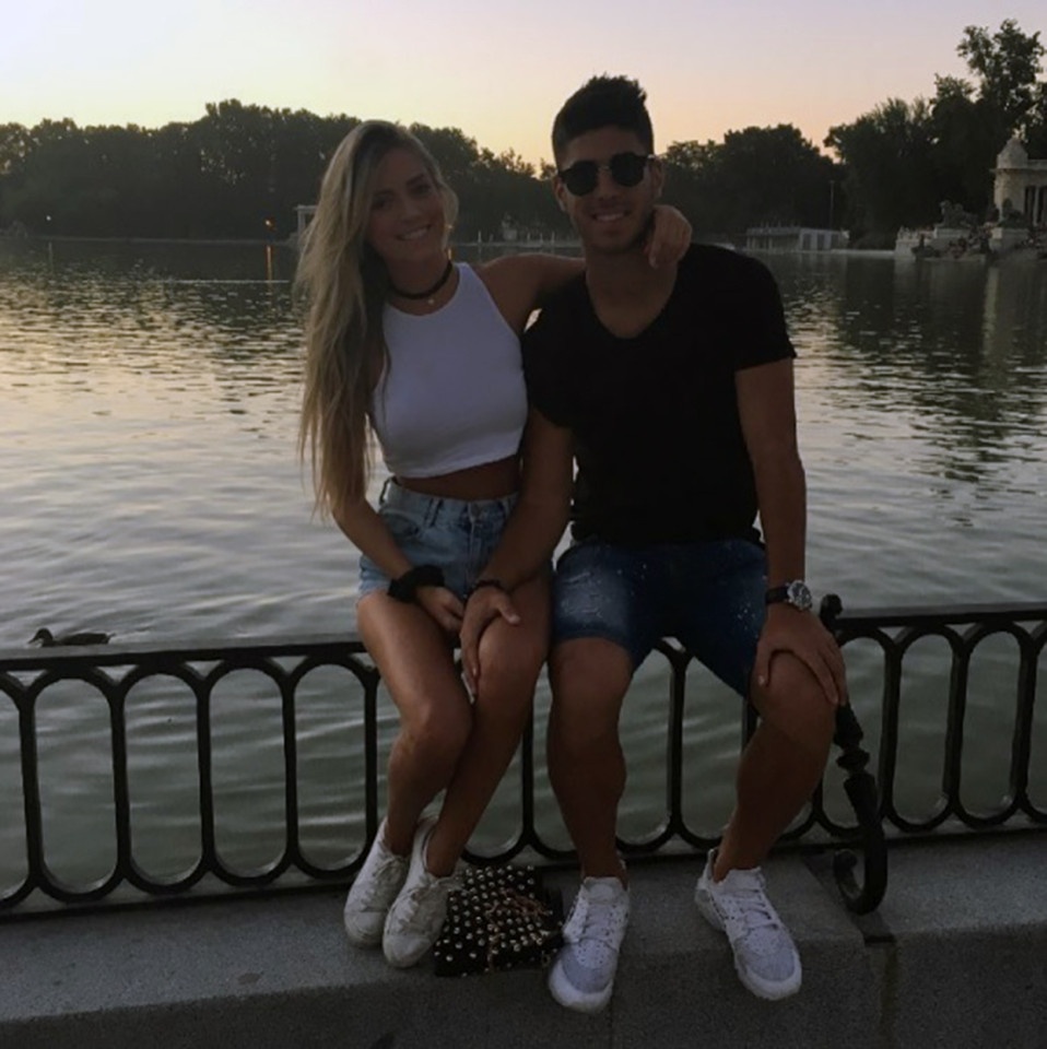 bạn gái Marco Asensio ảnh 2 ban gai Marco Asensio anh 2