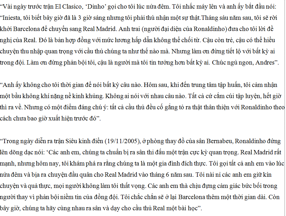 Ronaldinho thử lòng Barcelona ảnh 1 Ronaldinho thu long Barcelona anh 1