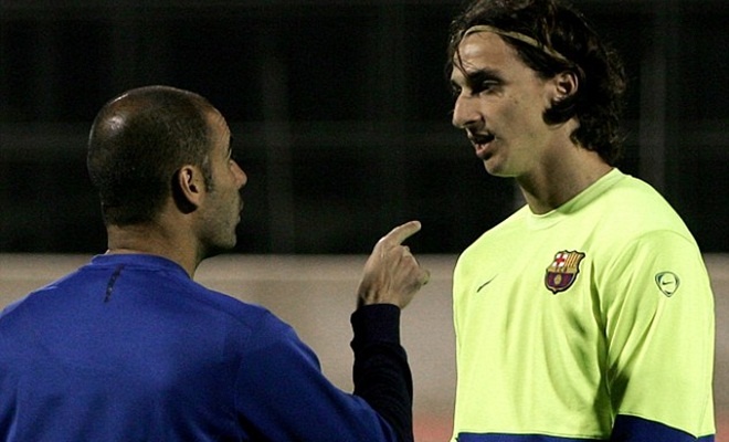 Pep to cao Ibra doi tra, san sang uong voi Mou hinh anh