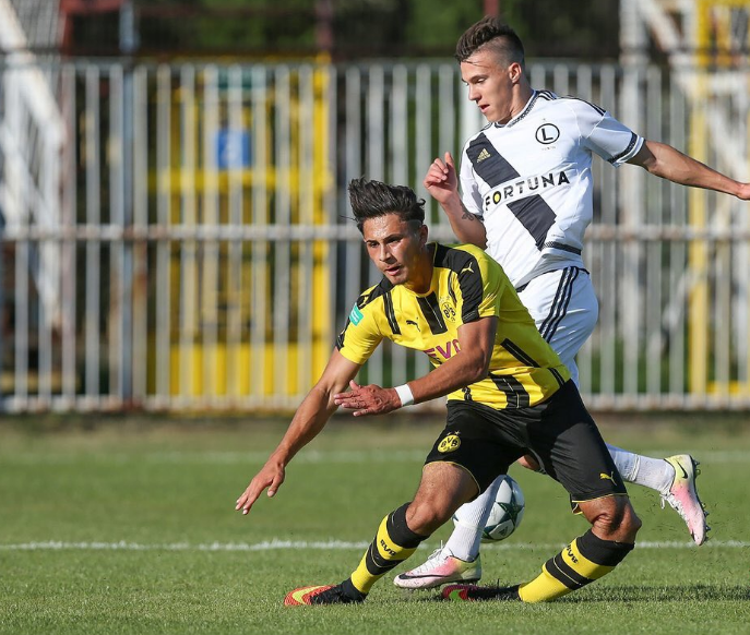 sao trẻ Dortmund gãy chân ảnh 1 sao tre Dortmund gay chan anh 1