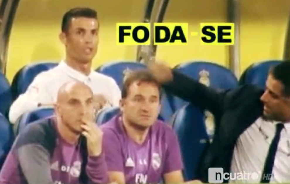 Ronaldo bị nghi chửi Zidane ảnh 1 Ronaldo bi nghi chui Zidane anh 1