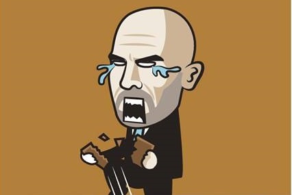 Pep khoc thet, da gay doi khung anh chup Messi hinh anh