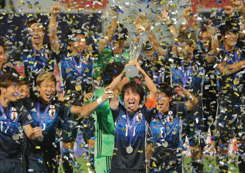 Thang luan luu, U19 Nhat Ban lan dau vo dich chau A hinh anh