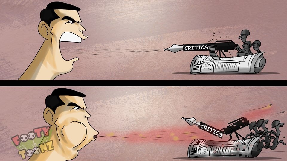 Biếm họa bóng đá ảnh 4 Biem hoa bong da anh 4