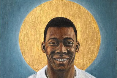 Do hoa sieu sao bong da trong vai bieu tuong ton giao hinh anh