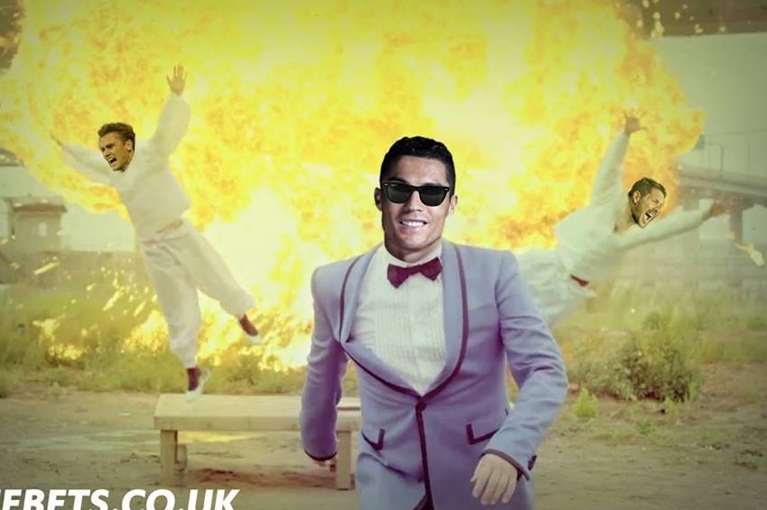 No ro anh che kieu an mung moi cua Ronaldo hinh anh