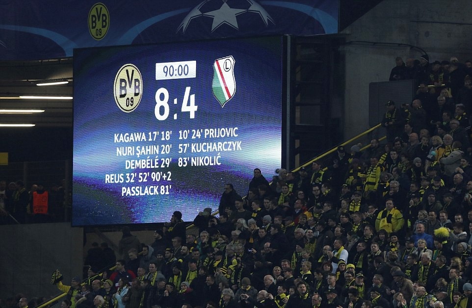 Trận Dortmund vs Legia Warszawa ảnh 1 Tran Dortmund vs Legia Warszawa anh 1