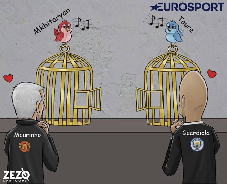 Biếm họa bóng đá ảnh 1 Biem hoa bong da anh 1