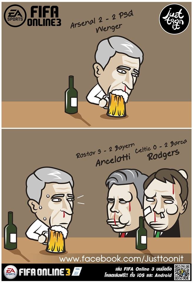 Biếm họa bóng đá ảnh 7 Biem hoa bong da anh 7