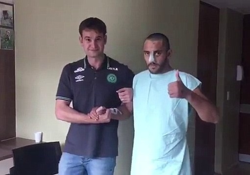 Nan nhan vu Chapecoense co the di lai va noi chuyen hinh anh