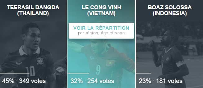 Cuộc bình chọn giải thưởng cá nhân AFF Cup ảnh 2 Cuoc binh chon giai thuong ca nhan AFF Cup anh 2