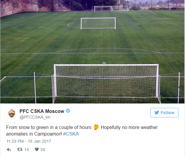 CSKA Moscow đi tránh rét ảnh 4 CSKA Moscow di tranh ret anh 4
