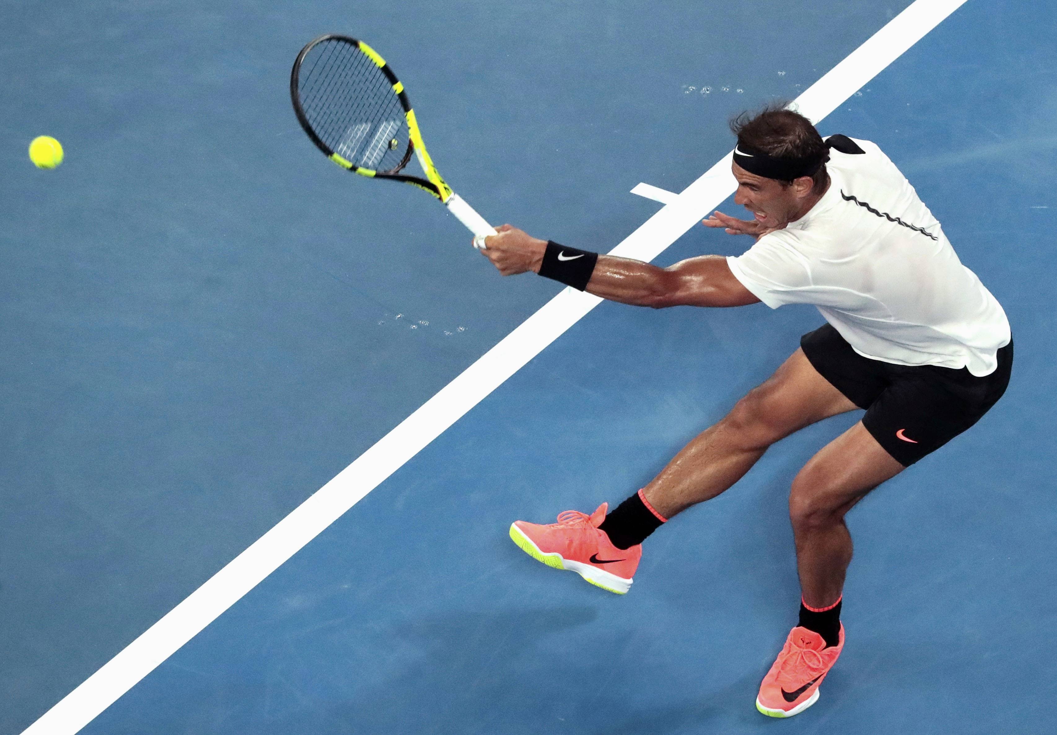 Tran Roger Federer vs Nadal anh 9