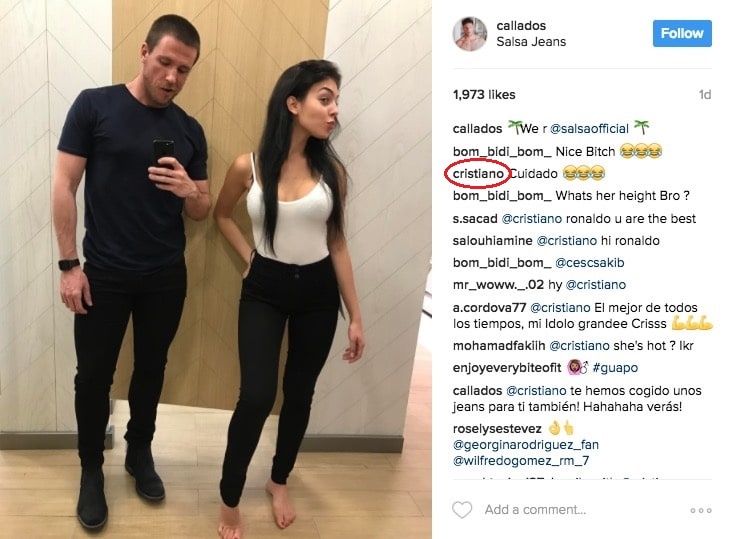 Ronaldo cảnh cáo bạn khác giới của người yêu ảnh 1 Ronaldo canh cao ban khac gioi cua nguoi yeu anh 1