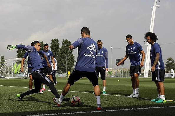 Sao Real tap luyen anh 1