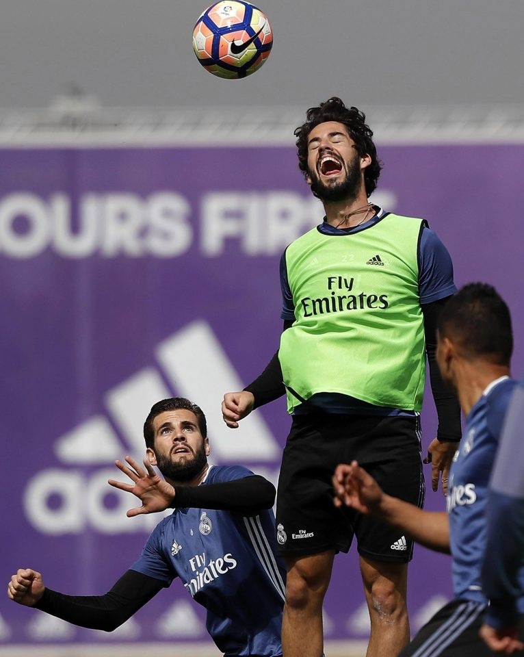 Sao Real tap luyen anh 5