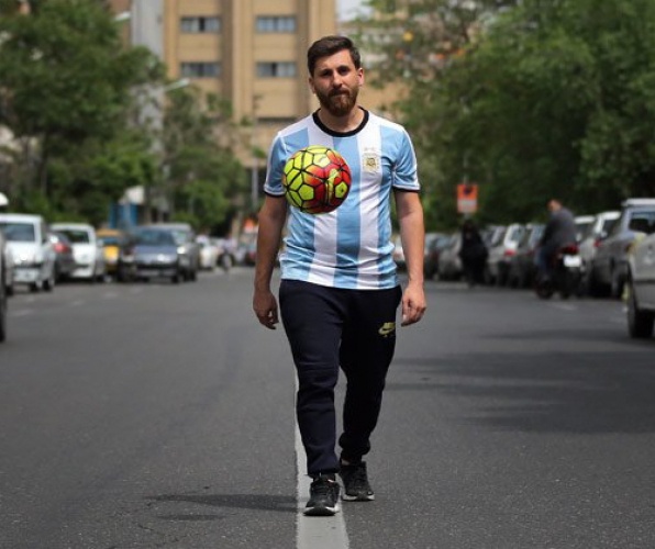 Bản sao Messi ở Iran ảnh 6 Ban sao Messi o Iran anh 6